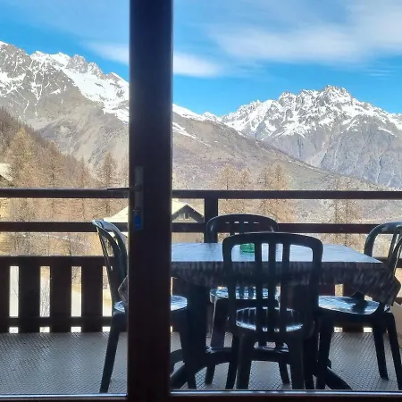 Apartment Puy Saint Vincent T2 Balcon Super Panorama Avec Parking Prive Couvert Et Piscine L'ete *